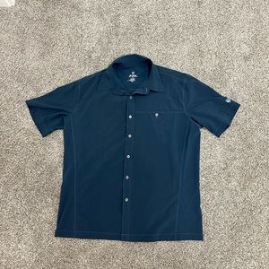 kuhl xl men’s button shirt